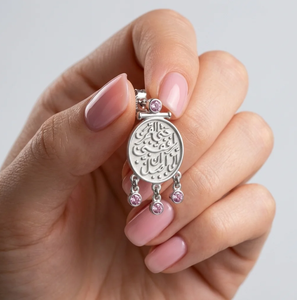 Orecchini in Acciaio Inossidabile Inspire Jewelry Hatta Al Qamar Yorafekni Ela an <span class=keywords><strong>Asel</strong></span> con Zircone Rosa - Product Image 4