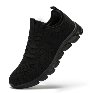 Men's 2026 Summer Vintage Sports Running Shoes Breathable Lightweight Non-slip Shock Absorption Dobby Fabric - Product Image 1
