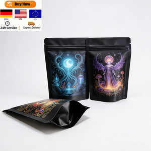 Pochettes personnalisées pour aliments pour bébés, format 3,5g/7g/14g/28g, avec fermetures refermables et emballage en film PE anti-odeur - Product Image 1