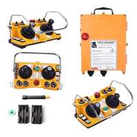 Joystick radio sans fil industriel hydraulique, F24-60 boutons, télécommande pour pompe à béton, camion