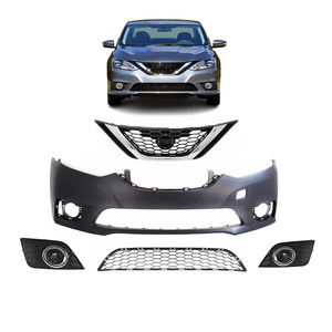 Kit carrosserie avant pour Sentra SYLPHY 2016-2018, kit de pare-chocs avant, kit de feux antibrouillard, calandre de voiture, pièces de voiture d'origine OE pour grossiste - Product Image 3