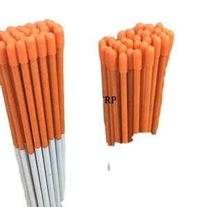 Orange Reflecterende Flexible FRP Fibra de vidrio Road Marker , Snow Marker - Product Image 4