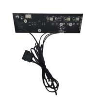 Boîtier PWM pour PC, panneau de contrôle de vitesse des ventilateurs, châssis de refroidissement à 4 canaux, boîtier de sonde de température, buse