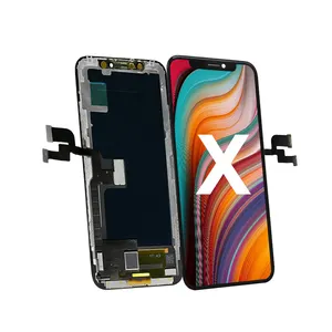 wholesale factory mobile phone lcds for iphone x 11 14 oem display gx incell panel tft touch screen 100% tested refurbished
