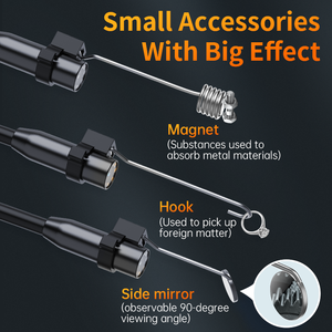 <span class=keywords><strong>Caméra</strong></span> d'inspection endoscopique portable ANESOK G60-M, <span class=keywords><strong>caméra</strong></span> d'inspection professionnelle pour pipelines, vidéo-endoscope HD 1080p - Product Image 6