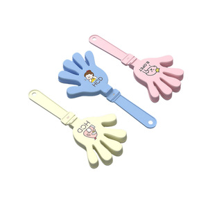 Nouvelle <span class=keywords><strong>claquette</strong></span> en plastique Macaron mignonne de 28 cm, personnalisable avec impression, pour concerts, mariages, fêtes et accessoires de cheering - Product Image 5