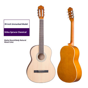 <span class=keywords><strong>Guitare</strong></span> en épicéa et tilleul de 39 pouces en gros pour débutants - Product Image 4
