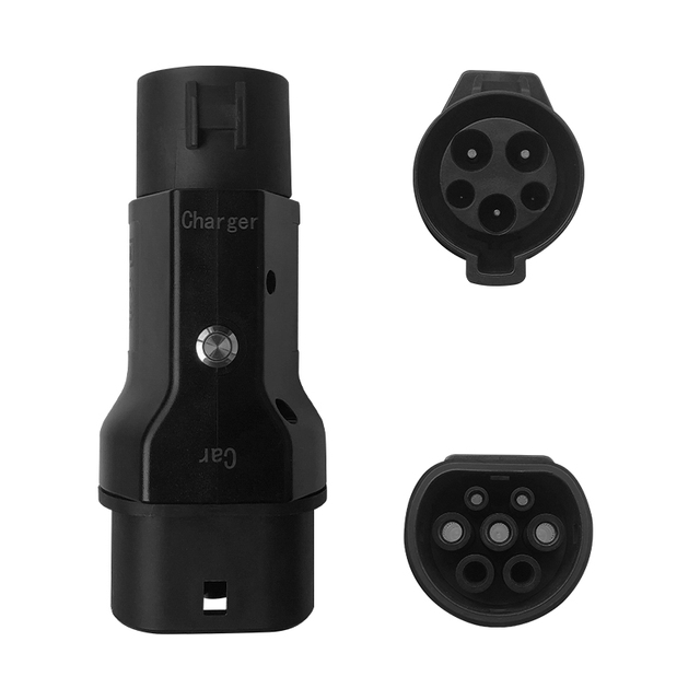 SAE J1772 Type 1 IEC 62196-2 Type 2 GB/T Plug Adapter Charger for EV Charging 16A/32A New Energy Vehicle Connectors Sourced