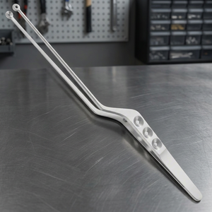 Pinzas de agarre para tumores Yasargil Premium de acero inoxidable, tipo bayoneta, 22 cm, instrumentos neuroquirúrgicos, mandíbulas de copa de 3.5 mm, reutilizables, manuales - Product Image 3