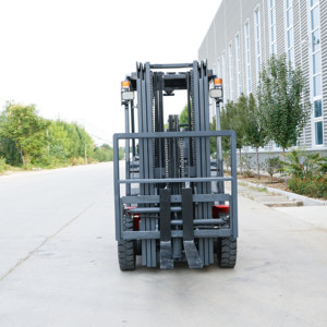 Nuevas características Rugged Terrain Farm Building Mini carretilla elevadora a la venta Carretilla elevadora eléctrica cargada con batería de litio - Product Image 3