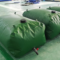 20000l 10000 30000 Liter 1000d PVC-beschichteter Großer Faltbarer Industrieller Wasserspeicher-Blasentank Flexibler Wassertank
