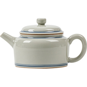 Guanlan Ice-glazed Double-line Teapot Porcelain Cylinder With Lid Kung Fu <b>Tea</b> <b>Set</b> - Product Image 5