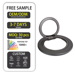 Tùy Chỉnh 360 Quay Long Lanh Từ Hợp Thời Trang Điện Thoại Grip ABS TPU Tok Ổ Cắm Điện Thoại Di Động Chủ Cho Iphone - Product Image 1