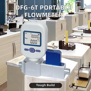 Nouveau débitmètre DFG-6T Débitmètre de gaz de combustion numérique portable Capteur pour l'hydrogène liquide Micro mouvement Prise en charge OEM personnalisée - Product Image 2