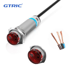Interruptor Óptico GTRIC Refletor Fotoelétrico M18 10-30VDC 3 Fios NPN PNP <span class=keywords><strong>Sensor</strong></span> Fotoelétrico a Laser Retrorreflexivo - Product Image 2