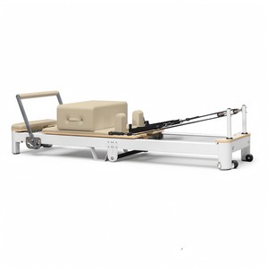 CZFITT Máquina de Pilates Core Bed Fitness de Madera de Arce, Aluminio y ABS - Plegable para Yoga y Pérdida de Peso, Cama Reformer con Caja Conveniente - Product Image 1
