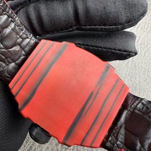 Reloj Deportivo de Lujo para Hombre, Marca 2702, Correa de Lona Importada, Caja Hueca de Fibra de Carbono, Resistente al Agua, con Tourbillon, Diseño Personalizado OEM - Product Image 5