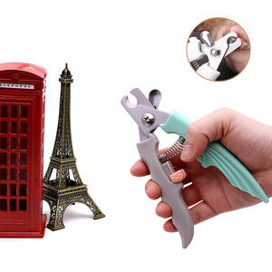Commercio all'ingrosso della fabbrica prodotti professionali <span class=keywords><strong>per</strong></span> la cura degli animali domestici portatile in acciaio inox Pet forbici <span class=keywords><strong>per</strong></span> unghie cane e gatto tagliaunghie & Clipper - Product Image 4