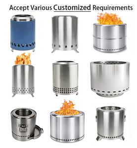 Bán Buôn Bàn Hố Lửa Không Khói Hố Lửa Thép Không Gỉ Xách Tay Mini Củi Bếp Cho Cắm Trại Mini Không Khói Hố Lửa - Product Image 5