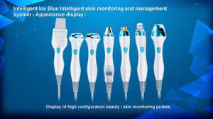 Nouveautés 7 en 1 Smart Ice Blue H2o2 Hydra <span class=keywords><strong>Oxy</strong></span> Aqua Hydrodermabrasion Machine faciale - Product Image 6