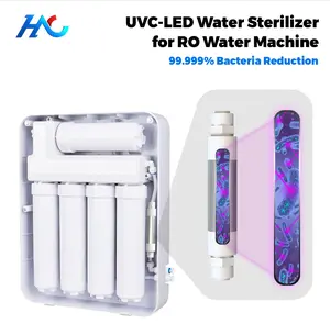 HC HITECH aliran air 4-6L/menit konsumsi energi yang lebih rendah UVC-LED pengolahan air untuk pemurni air