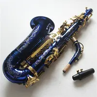 Altsaxofoon, Blauw Vernikkeld Saxofoons