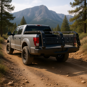 Support de chargement pour benne de camion tout-terrain, pour camions pleine grandeur et de taille moyenne, capacité de 900 lb, accessoire de contrôle de cargaison - Product Image 2