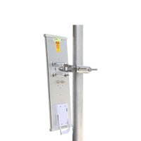 Antenne Sectorielle 5 GHz 16 dBi à Double Polarisation H/V 120 Degrés pour Ubiquiti ROCKET M5 airMAX