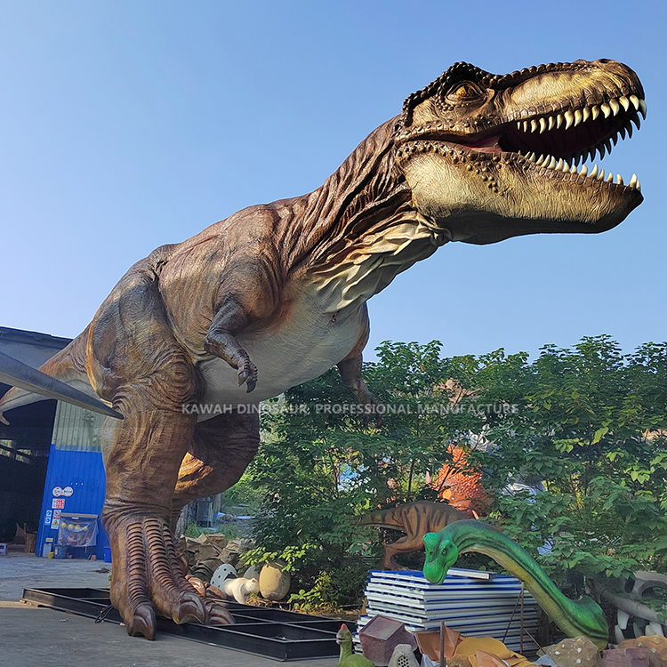 恐竜 絶対に巨大なシミュレートされたT-Rex恐竜アニマトロニック恐竜