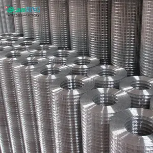 Galvanised And Non-galvanized 25 Gauge Welded Wire Mesh 1/2 X 1/2 Welded Wire Mesh Fabric Sizes And Weights