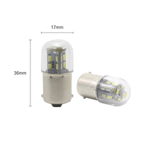 Ampoule LED BA15D 1156 Ba15s R5w R10w Signal 160lm G18 6V 12V 24V Ry10w Utilisée pour les motos, les voitures et les camions Haute performance