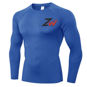 Diseña Tu Propia Camiseta de Compresión para Artes Marciales Mixtas (MMA) con Sublimación, Camiseta Deportiva de Manga Larga para Hombre - Product Image 3