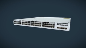 Commutateur Ethernet Gigabit 48 ports 9300 Network Essentials avec liaisons montantes modulaires IOS XE StackWise 480 C9300-48T-E - Product Image 1