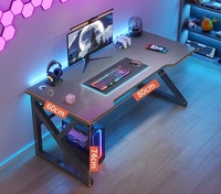 Table de jeu multifonctionnelle GEDO Wholesale ARC Design avec support en forme de K, personnalisable, pour PC et ordinateur