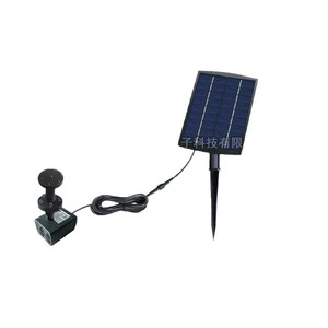 Solar Fountain 2W With Battery <b>Floating</b> Pond Garden Water Pump Contemporary Design ABS Material Centrifugal Pump - Product Image 1