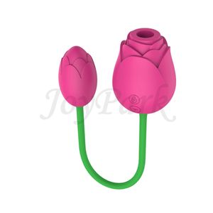 2 in1 Klitoris saugen weiblich saugen vibrierend Rose Vibrator Stimulation spielzeug Klitoris G-Punkt Massage gerät Vibrator Spielzeug für Damen - Product Image 6