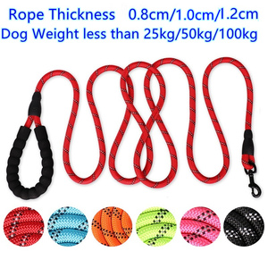 150/200/300cm laisse de <span class=keywords><strong>chien</strong></span> forte laisse pour animaux de compagnie laisse réfléchissante pour grand petit moyen grand <span class=keywords><strong>chien</strong></span> corde glisser tirer remorquage Golden Retriever - Product Image 5