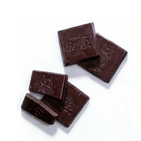 Barre de chocolat noir 72% pur beurre de cacao, chocolat amer solide, bonbon, collation, faible teneur en sucre, riche en protéines, barre énergétique fitness