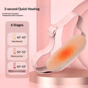 Ceinture chauffante menstruelle pour femmes, ceinture chauffante pour soulager les douleurs menstruelles, compresse chaude, masseur - Product Image 4