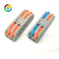 Fabrik-Großhandel PCT-2 Serie Hebelklemmenblock CE-Zertifiziert 32A 250V 2-5 Port Schnellverbindungs-Kabelverbinder