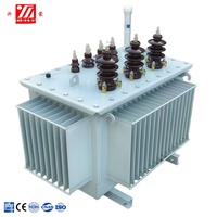 Transformateur électrique de distribution triphasé immergé dans l'huile haute fréquence 100 kVA 200 kVA 1000 kVA 1600 kVA