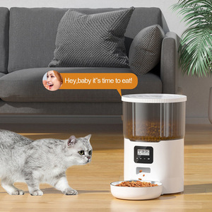 Comedero Automático <span class=keywords><strong>para</strong></span> Mascotas de Acero Inoxidable, con WiFi y Control por Aplicación, Dispensador de Comida <span class=keywords><strong>para</strong></span> Gatos y <span class=keywords><strong>Perros</strong></span>, Superventas - Product Image 3