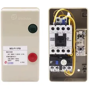 Interrupteur magnétique électrique 100% neuf et original MS-P11P AC220V 7-11A - Product Image 1