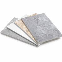 Panneaux muraux en composite pierre-plastique SPC, lambris pour salles de bain, zones de douche, murs extérieurs, panneaux à installation rapide