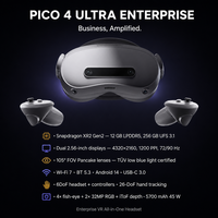 PICO 4 Ultra Enterprise MR Developer Edition, Gafas de Realidad Virtual Todo en Uno, XR2 Gen2, 12GB, 256GB, 4K Pancake, 6DoF, IToF, WiFi 7