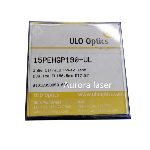 Original ULO Lens Dia 38.1 mm FL190.5mm Fiber Focus Lens for Fiber Laser Machine