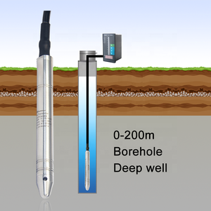 WTsensor Mesure de niveau de forage submersible en acier inoxydable Capteur de niveau d'eau à puits profond - Product Image 1