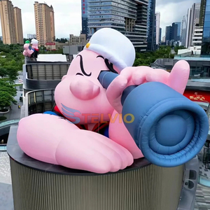 Énorme personnage de dessin animé personnage de dessin animé gonflable <span class=keywords><strong>Pinocchio</strong></span> filles garçons modèle pour la décoration extérieure de vacances - Product Image 2