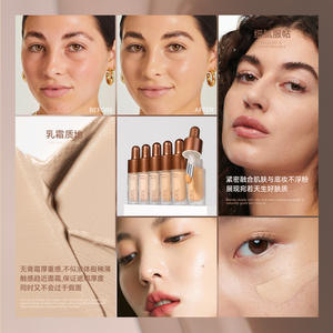 Corrector de Luz Natural <span class=keywords><strong>DEROL</strong></span>, Crema Blanqueadora Hidratante para Cubrir Marcas de Acné, Ojeras, Corrector Hidratante Amigable con los Poros - Product Image 2