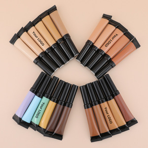 NOUVEAU Sans Logo Cosmétiques Maquillage Squeeze Tube Correcteur <span class=keywords><strong>Orange</strong></span> Correcteur Hd Correcteur Pour Femmes Noires - Product Image 1
